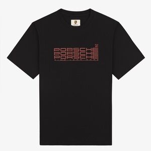 Aime Leon Dore ALD / Porsche Racing Tee Jet Black T-Shirt FW25 Men’s Size Large